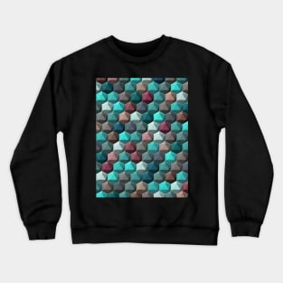 ICOSAHEDRON MULTICOLOR (VARIANT) Crewneck Sweatshirt